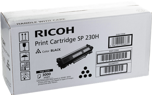 Ricoh SP 230H Preto Tóner