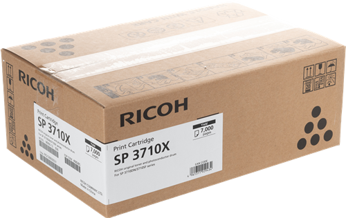Ricoh SP 3710X Preto Tóner