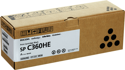 Ricoh SP C360HEBK Černá 