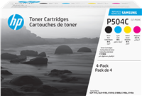 Samsung CLT-P504C Černá / tyrkysová / purpurová / žlutý