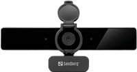 Sandberg 134-45 USB-C/A Webcam Pro Remote 4K Schwarz