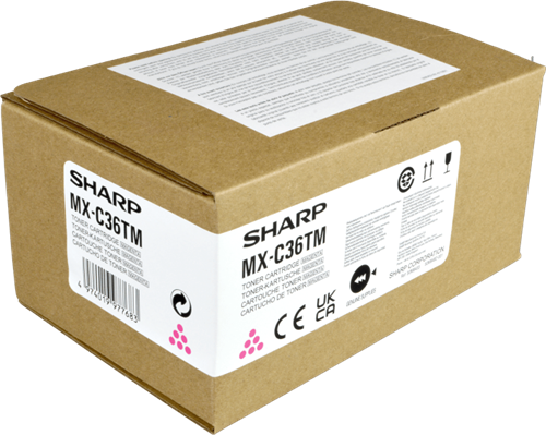 Sharp MX-C36TM Magenta Tóner