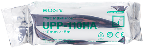 Sony Carta termica in rotolo UPP-110HA Bianco
