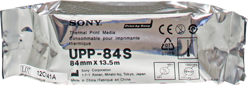 Sony Carta termica in rotolo UPP-84S Bianco