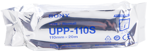 Sony Thermopapierrolle UPP-110S Weiss
