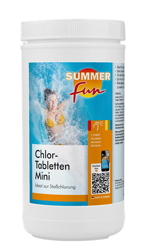 Summer Fun Desinfektion Chlor-Tablette Mini 1,2 kg - 20 g Tabletten 0504002SF