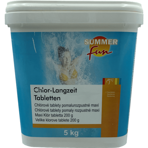Summer Fun Galet de chlore longue durée - 5 kg