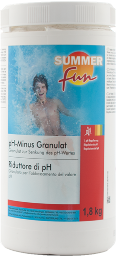 Summer Fun pH-Minus Granulat - 1,8 kg