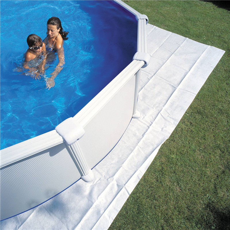 Summer Fun Extra Bodenschutzvlies für Ovalformbecken - 800 x 420 cm