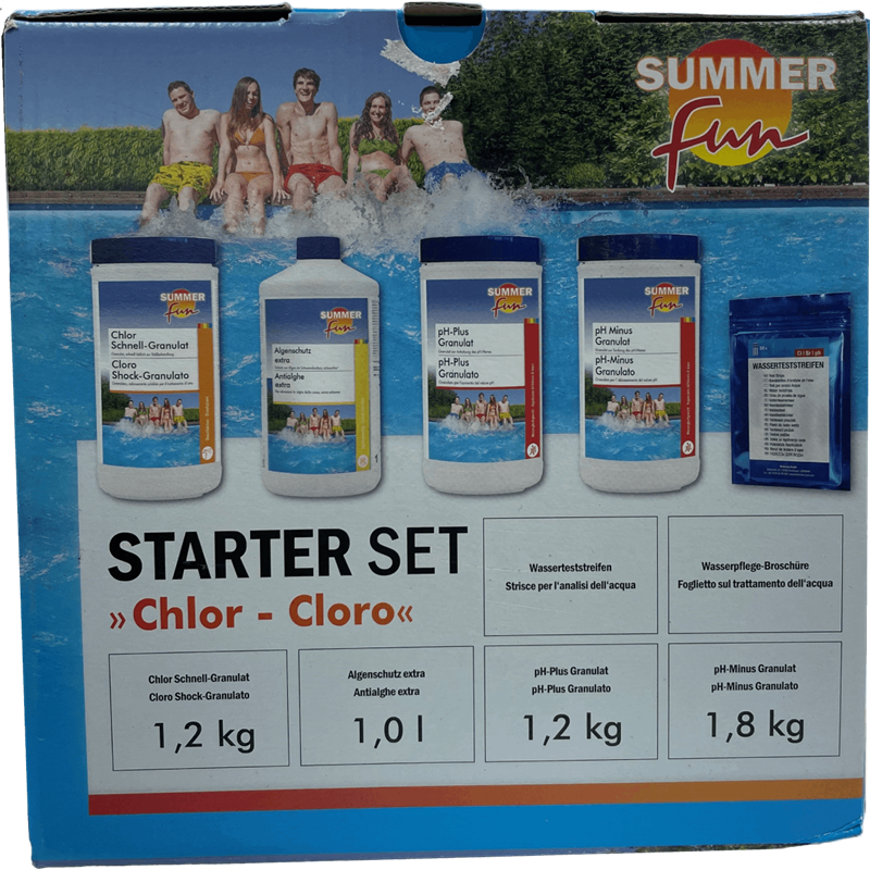 Summer Fun Wasserpflege-Grundausstattung 6-teilig