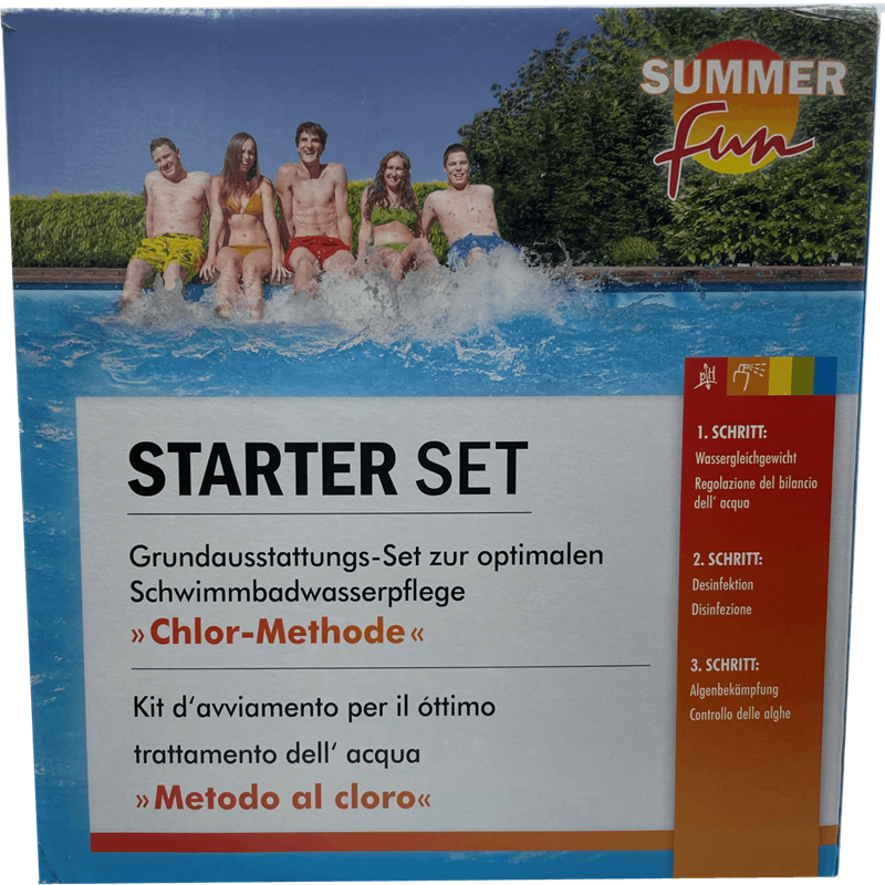 Summer Fun Wasserpflege-Grundausstattung 6-teilig