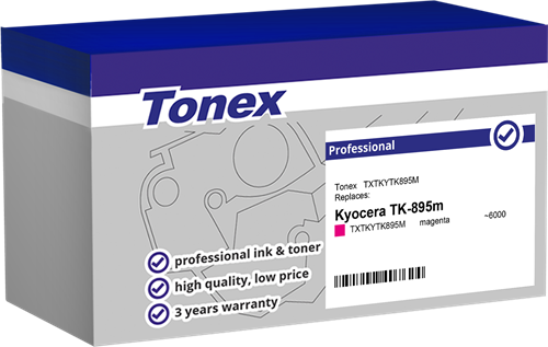 Tonex TXTKYTK895M Magenta Toner