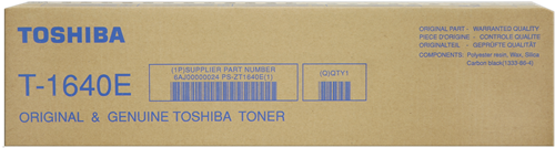 Toshiba T-1640E Preto Tóner