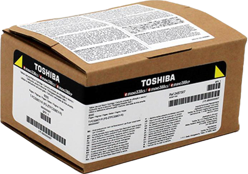 Toshiba T-FC338EY-R amarillo Tóner
