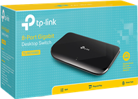 TP-Link Switch da tavolo Gigabit a 8 porte nero