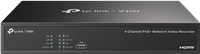 TP-Link Videoregistratore di rete VIGI NVR1004H-4P nero