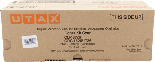 Utax CLP-3726 ciano toner