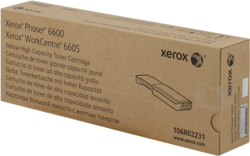 Xerox 106R02231 amarillo Tóner