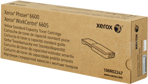Xerox 106R02247 amarillo Tóner