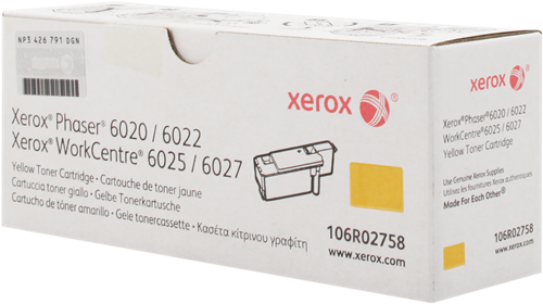 Xerox 106R02758 Amarelo Tóner
