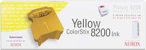 Xerox ColorStix 8200 Ink Jaune