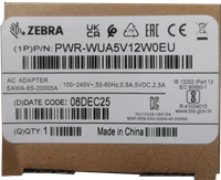Zebra PWR-WUA5V12W0EU