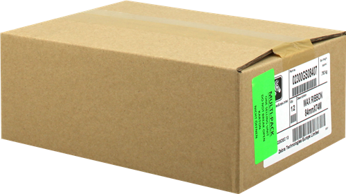 Zebra 02300GS08407 Rolo de transferência térmica Preto