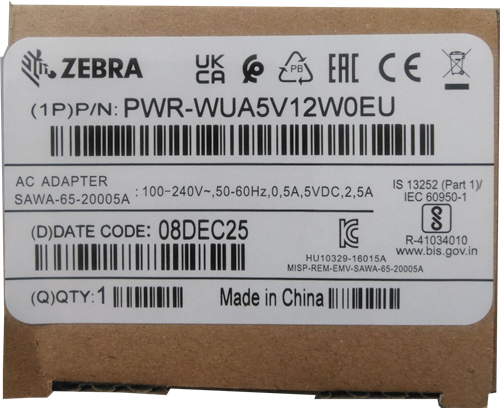 Zebra PWR-WUA5V12W0EU